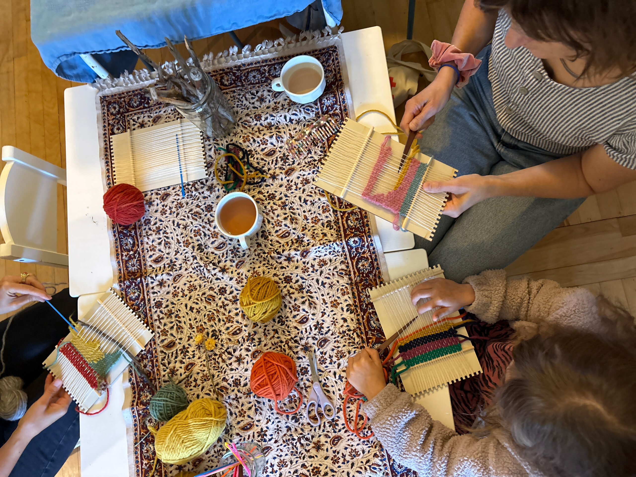 WHEN PARENT AND CHILD CREATE SIDE BY SIDE